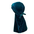 thumbnail image 2 of LADIGASU Men Solid-Color Hip-hop Durag Pirate-Hat Headscarf Headband Headwraps, 2 of 3