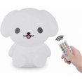 thumbnail image 1 of Soft Silicone Animal Shape Night Light for Kids, Rechargeable LED with RGB Multicolor & Gentle Glow, 1 of 5