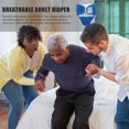 thumbnail image 2 of ChokAdult Diaper Breathable Incontinence Diaper Skin-friendly Elderly Diaper Washable Diaper, 2 of 10