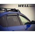 thumbnail image 4 of Wellvisors Side Window Visors Deflectors Rain Guards Premiums Series for 2008-2014 Subaru Impreza / WRX / STI 3-847SU006, 4 of 12