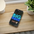 thumbnail image 5 of DistinctInk Clear Hybrid Case for Apple iPhone 15 Pro Max (6.7" Screen) - Big Egos Have Little Ears - Wireless Charging Compatible, 5 of 9