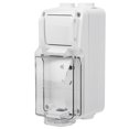 thumbnail image 2 of Prise de Commutation, Prise Murale Extérieure 250v Prises Électriques Trous Prise Murale Intégration Transparente, 2 of 14