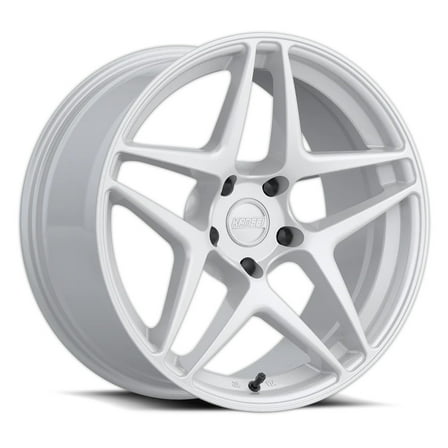 19x8.5 Kansei Wheel K15W Astro Gloss White Wheel 5x4.25 (35mm)