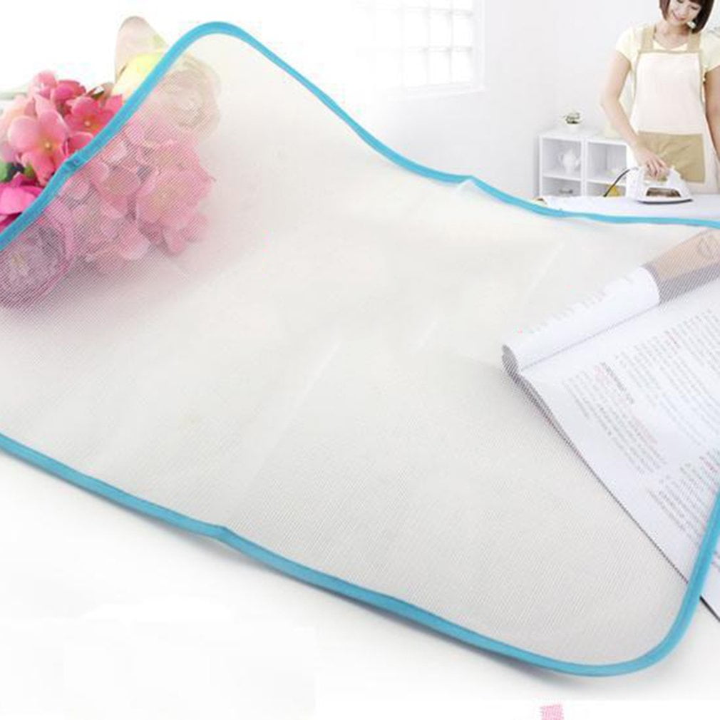 Heat Insulation Protective Press Mesh Ironing Cloth Guard For Delicate Garment 
