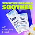 thumbnail image 4 of Tiras de cera depilatoria para pieles sensibles con camomila, 80 unidades, 4 of 9