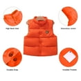 thumbnail image 4 of LANBAOSI Boy Puffer Vest Toddler Winter Down Vest Lightweight Sleeveless Jacket 3-4T, 4 of 7