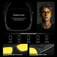 thumbnail image 3 of TINHAO Polarized Night Driving Glasses Fit Over Glasses Anti Glare Night Vision Glasses for Men Women Small Glasses, 3 of 7
