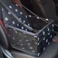 thumbnail image 4 of Dog Car Pad Pet Safety Seat Anti-dirty Waterproof Pet Car Bag Dog Kennel Pet Mesh Hanging Bag Travel Basket For Small Dogs Cats ShopWise Round, 4 of 15
