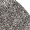 thumbnail image 4 of SAFAVIEH New Orleans Darius Solid Polyester Shag Area Rug, Grey, 5' x 5' Round, 4 of 4