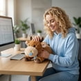 thumbnail image 2 of 11.8 inch Cow Weighted Stuffed Animals, Weighted Plush Animals, Cute Plush Toys Pillow, Soft Kawaii Plushie Gifts for Adults, Boys and Girls (Brown), 2 of 5