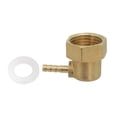 thumbnail image 2 of Quality Brass Barb Hose Tail End Connector for WaterGas Pipe Fitting, 2 of 10