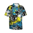 thumbnail image 2 of Balery Men'S Summer Hawaiian Shirts Short-Sleeve Design Name Printed Casual Shirts - Size Name, 2 of 9