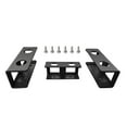 thumbnail image 3 of 3x under Desk Laptop Mount Brackets Stand Set Heavy Duty Laptop Holder Mount Black, 3 of 8