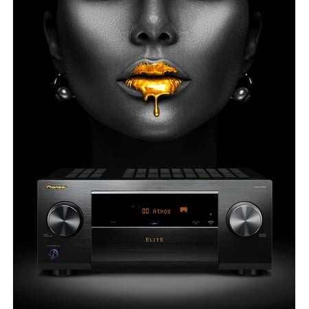 Pioneer - Elite 9.2-Ch. Bluetooth Capable with Dolby Atmos 4K Ultra HD HDR Compatible A/V Home Theater Receiver - Black