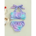 thumbnail image 2 of Kids Girl Mermaid Bikini Tankini Set Swimwear Swimsuit Swimming Bathing Suit, 2 of 7