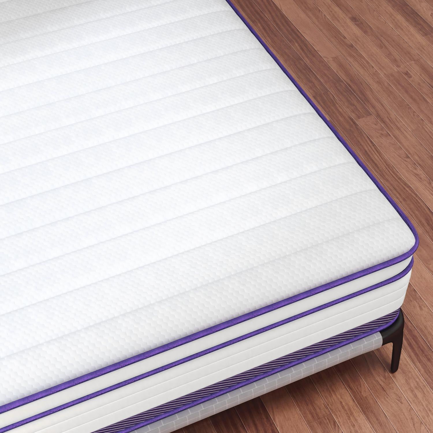 lemontalking 14 Inch Twin Hybrid Memory Foam Firm Coil Mattress Medium Firm Construction Sleep Experience