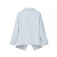 thumbnail image 3 of Yangnuo Womens Casual Daily Blazer Womens Casual Solid Suit Jacket, 3 of 3