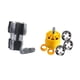 thumbnail image 2 of Kit de Enhebrador de Tubos de PVC, Herramientas de Plomería con Varios Tamaños de Troquel, Herramientas para Hacer Hilos, de Hilo Interno Par Estilo A, 2 of 7