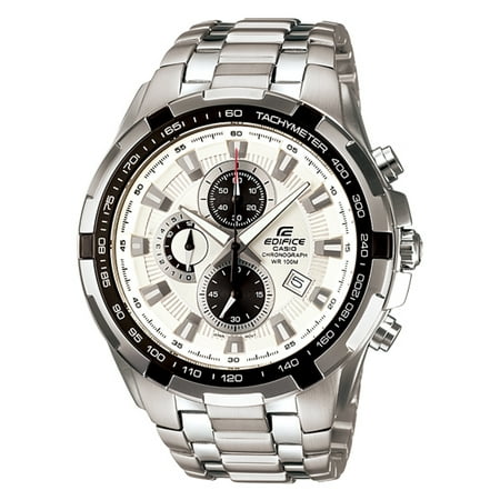 casio edifice white face