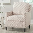 thumbnail image 2 of Safavieh Buckler Classic Upholstered Club Chair w/ Silver Nail Heads, 2 of 2