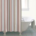 thumbnail image 2 of Ensemble de Rideau de Douche avec Doublure à Boutons-Pression, Tissage Gaufré Multicolore Arc-en-Ciel (5) Rideaux de Douche Doublure de Douche Réutilisable, Rideau de Bain en Polyester Décoratif, 72x72 Pouces, 2 of 4