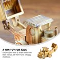 thumbnail image 3 of SHOWERORO Construction Vehicle Model Wooden Pushdozer Model Educational for Kids Daily 1Set, 3 of 8