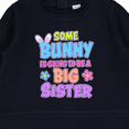 thumbnail image 3 of Inktastic Some Bunny is Going to Be a Big Sister with Bunny Ears and Flowers Baby Sweatshirt, 3 of 4