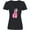 AB-Black, variant on Inktastic Ballet Shoes, Ballet Slippers, Ballet Dance - Pink Women's V-Neck T-Shirt