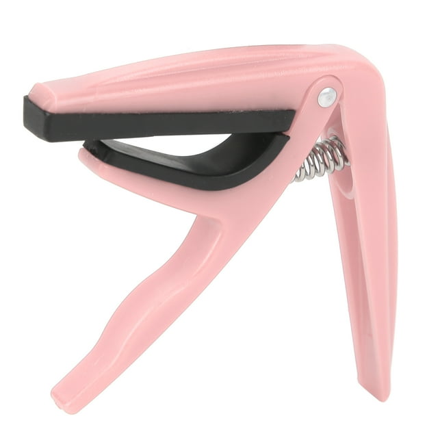 Ukulele Capo, Lightweight Easy Move 4 String Guitar Capos With Silicone Cushion For Stringed Instrument White,Red,Black,Dark Blue,Pink