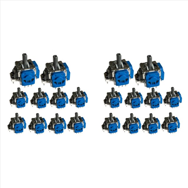 Controlador de Joystick Hall de 20 Piezas para Joystick ElectromagnéTico Sensor AnalóGico PotencióMetro Joystick 3D Antideriva