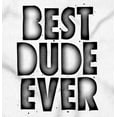 thumbnail image 2 of Best Dude Ever BFF Friendship Friend Mens Big & Tall Graphic Tank Top Brisco Brands 3X, 2 of 5