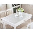 thumbnail image 2 of Tablecloth Pvc Table Protection Lace Protective Film Table Film (80 * 140cm, 2 of 5