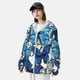 thumbnail image 3 of Fotbe Blue and White Butterflies Chaqueta con Protección Solar UPF 50+ para Hombre y Mujer, Camisa con Capucha y Bolsillos-3X-Large, 3 of 7
