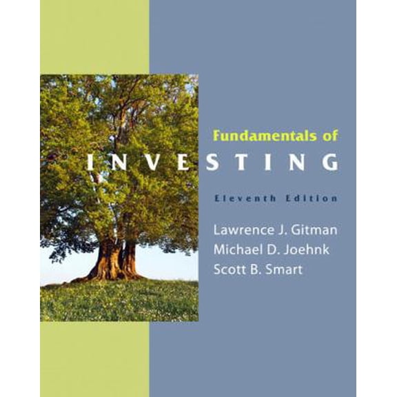 Pre-Owned Fundamentals of Investing (Hardcover) 013611704X 9780136117049