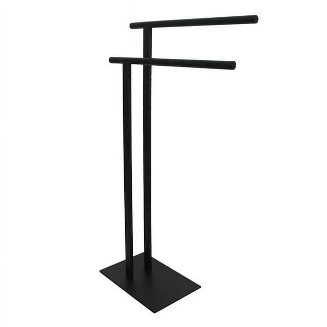 Kingston SCC6030 Porte-Serviettes Autoportant Double, Noir Mat