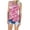 Pink, variant on S-5XL Camouflage Print Tank Tops Plus Size Women Vest