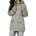 thumbnail image 5 of BSDJILFG Rain Jackets for Women Fall Trendy Windbreaker Striped Lined Parkas Heavyweight Waterproof Outerwear Coats with Multi-Pockets, 5 of 8