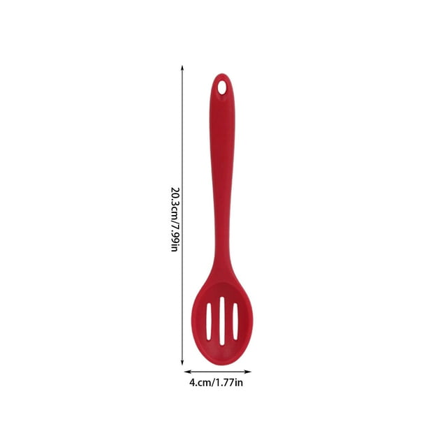 Spoons Of Silica Gel Long-handled Ladle Of Soup Strainer Noodles For Ramen Tablespoons Tablespoons Rice Salad Spoons Kitchen Strainer