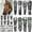 FM-8, variant on Yazhiji 46 Sheets Full Half Arm Temporary Tattoos Extra Large Waterproof Fake Tattoo Sleeve for Girls Adult Women or Men