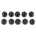 thumbnail image 2 of 10Pcs 15mm/0.59in Nut Screw  Protection Covers, M8 Protection  Plastic Hex Screws Nuts Head  Cover Accessory, Black, 2 of 8