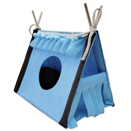 SDFGTstore Small Foldable for Play Hideout for Rats Ferrets Dwarf Rabbits Habitats Cave Bunny Hideout Activity Hideout Toys