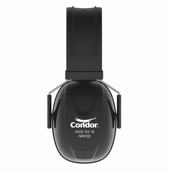 Condor Condor Over-the-Head Ear Muffs, 30 dB NRR, General Purpose 55NK87