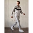 thumbnail image 2 of Men’s Classic Slim-Fit Tracksuit – Full-Zip Jacket & Jogger Set, 2 of 6