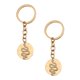 thumbnail image 5 of IDEANATEGRATE 2Ud Llavero Decorativo Dorado Con Para Uso En Llaves Y Accesorios De, 5 of 8