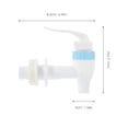 thumbnail image 2 of unbranded 2Ud De Agua De Plástico Resistente Para Uso En Hogar Con Moderno Y Duradero, 2 of 8