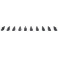 thumbnail image 5 of Ikon Motorsports Compatible with Universal Spoiler V Style Generator Adhesive Shark Fin EVO Style 10Pcs Carbon PP, 5 of 7