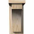thumbnail image 2 of 5 1/2"W x 12"D x 12"H Huntington Smooth Corbel w/Backplate, Douglas Fir, 2 of 9