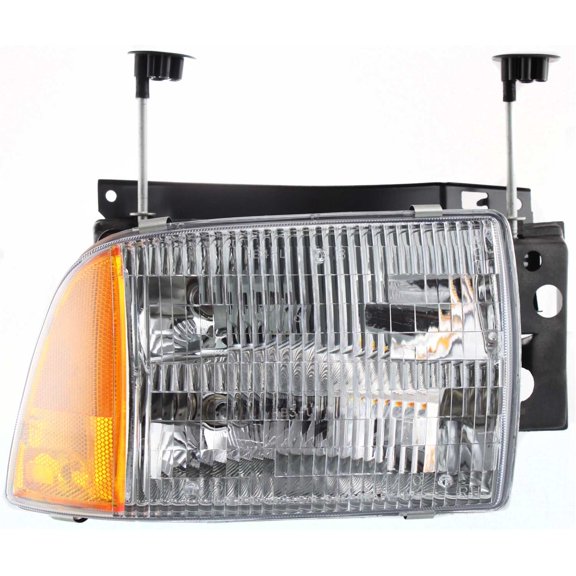 Headlight Compatible With 1995-1997 Chevrolet Blazer Right Passenger Halogen With bulb(s)