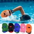 thumbnail image 2 of Swim Finger Webbed Paddle Élastique Webbed Gants de Natation Imperméables Légers Réutilisables Accessoires Auxiliaires d'Enseignement Rose S, 2 of 6