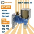 thumbnail image 4 of Edgewater Parts 218859701, AP2115350, PS429085 Valve d'Entrée de Machine à Glaçons Compatible avec Réfrigérateur Frigidaire (Convient aux Modèles : F45, FRS, GLR, GRS, MRS et Plus), 4 of 4